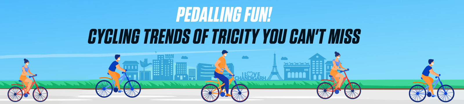 Pedalling Fun! Cycling Trends of Tricity You Can’t Miss
