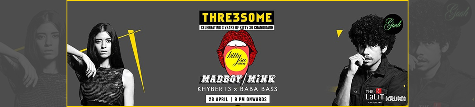 Thre3some – An Evening Dedicated to 3 Years of Kitty Su