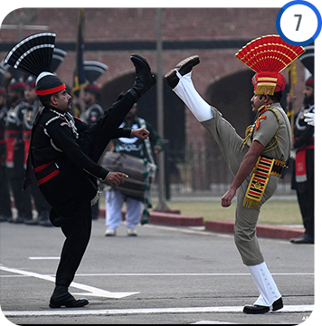 Amritsar-Wagah-Border - Place to visit in Punjab