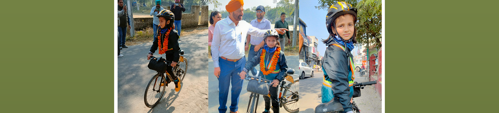 Pit Stop Chandigarh: For 8-yr-old Raavi Kashmir to Kanyakumari is a Cycle’s Distance Away
