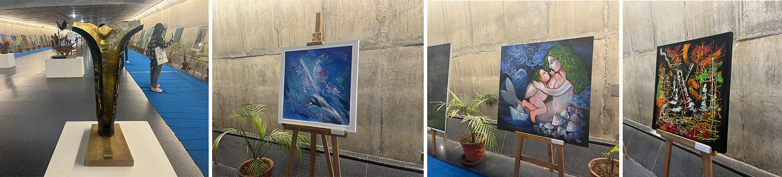 Splash of Colour by Artists at Sector 17 Underpass