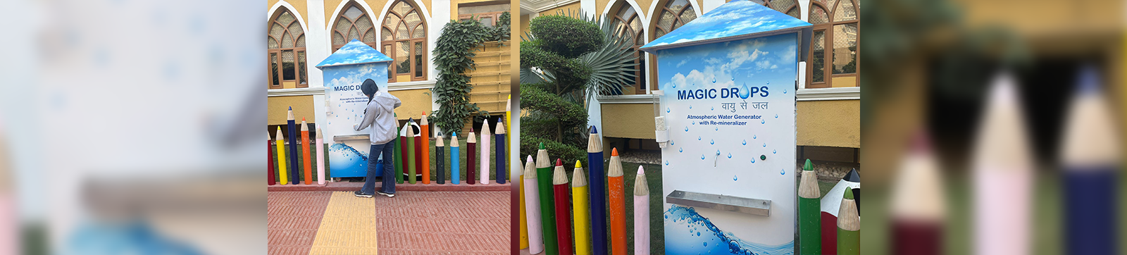 Panchkula school gets ‘meghdoot’ which produces water from air
