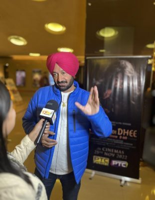 Punjabi Singer Malkiat Singh on premiere "Baghi Di Dhee"