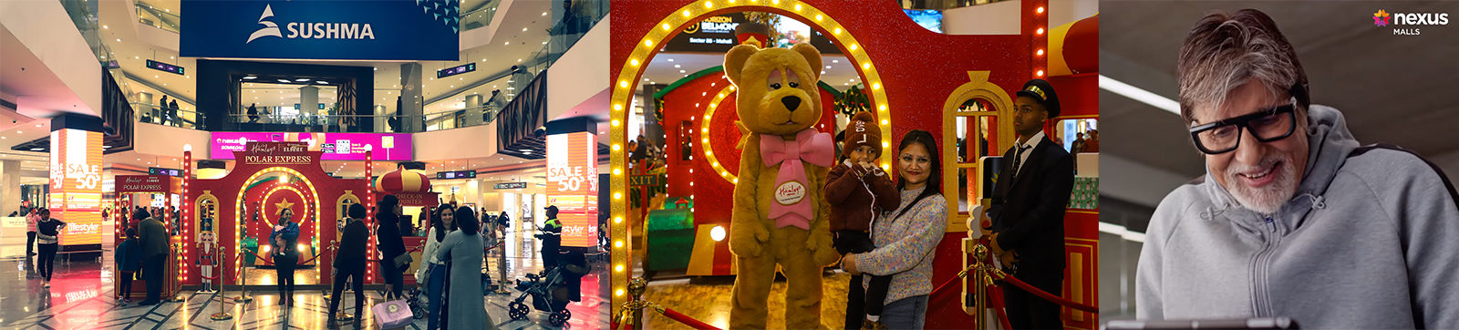Amitabh Bachchan is Nexus Elante Mall’s Happyness Ambassador This Festive Season