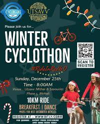 Winter Cyclothon on Christmas Eve