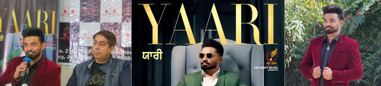 Resham Anmol Singh’s New Song Yaari Released in Chandigarh