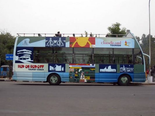 Hop on Hop off bus Chandigarh