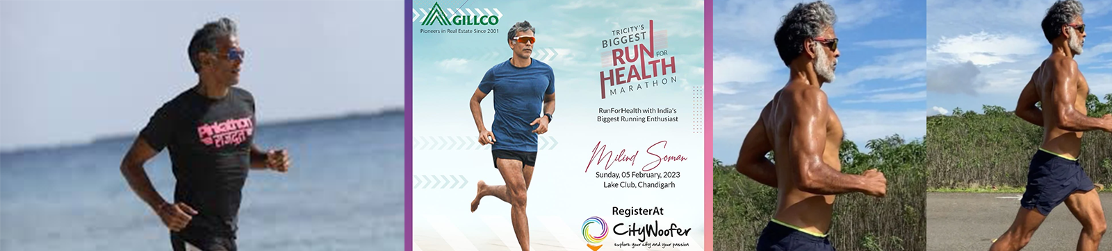 ‘Run for Health’ with Milind Soman in Chandigarh on Feb 5