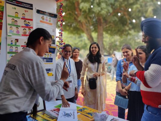 Deaf Hunar Textbooks Stall