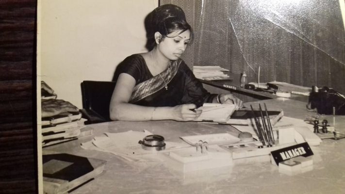 Prakash K Ahluwalia in her 20's