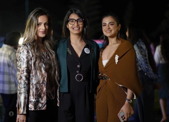 Simran (extreme right) with other boss ladies