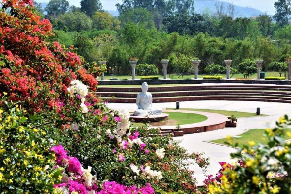 Garden of Silence near Sukhna Lake