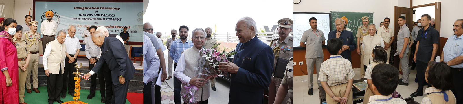 Bhavan Vidyalaya’s New Chandigarh Campus Inaugurated By UT Administrator