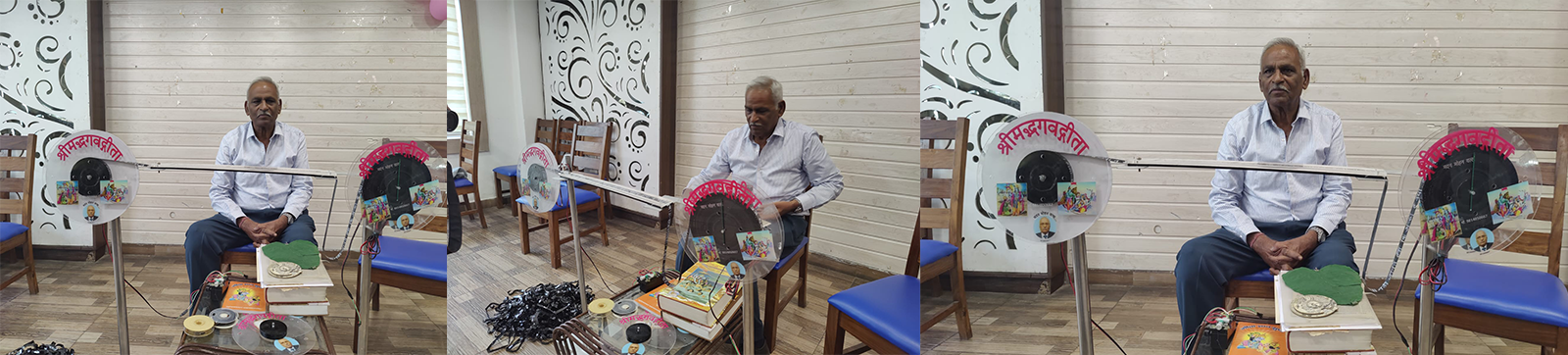 A Unique Way of Reading Bhagwad Gita Innovated By Zirakpur Resident Madan Mohan Vats