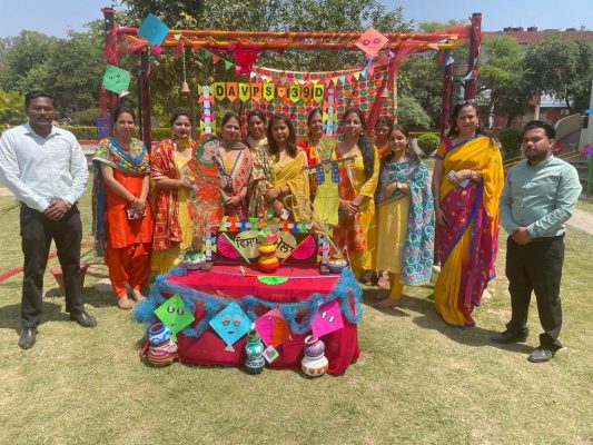 Baisakhi  celebrations at DAV Public school