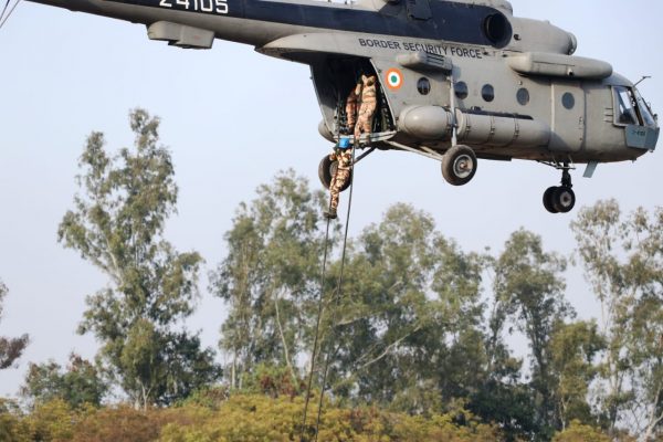 women commandos at the Basic Training Centre, (BTC)