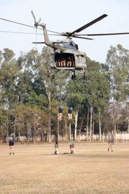 women commandos at the Basic Training Centre, (BTC)