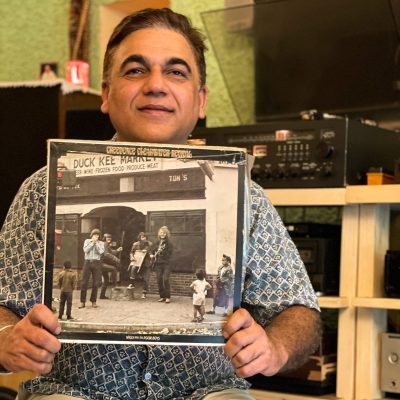 Anuraag J Kkhanna, the host of Saturday Vinyl Evenings