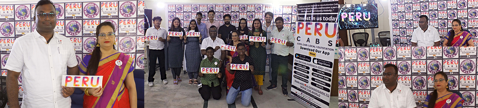 ‘Peru Cabs’ Launched in Chandigarh by Nagpur Couple; App Unveiled