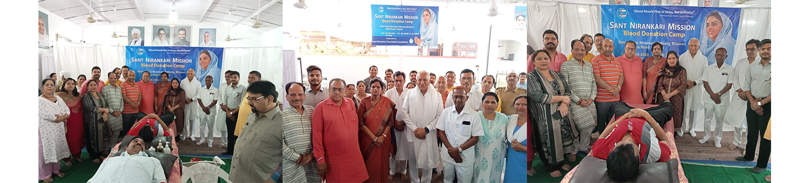 116 Donate Blood at Nirankari Mission Camp in Pinjore