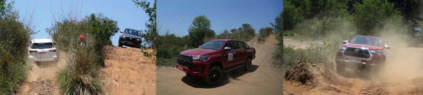 Hilux Treasure Trove: Auto Enthusiasts Enjoy Off-Roading Around Tricity