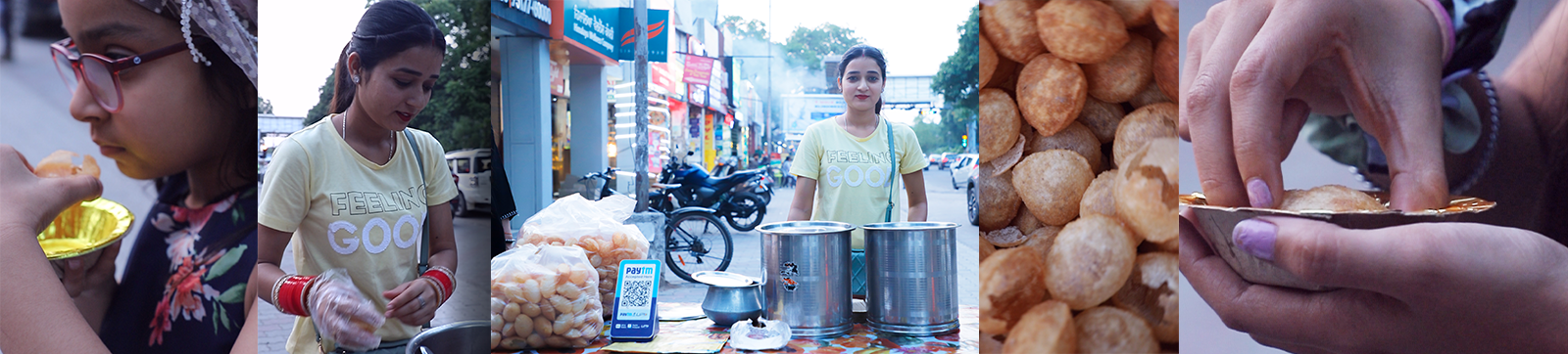 Golgappa walli Poonam didi does brisk business in Phase 7, Mohali