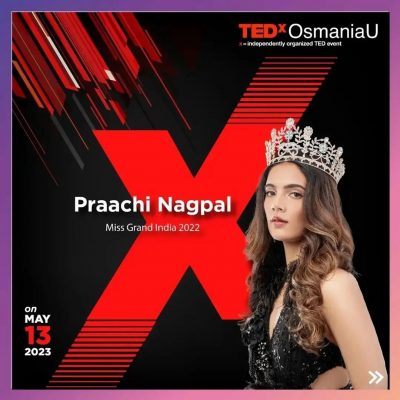 Praachi Nagpal ,the winner of Miss Grand India 2022