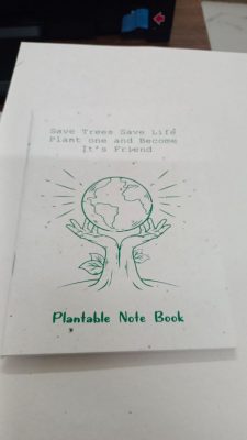 Plantable Note book