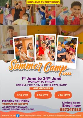 Kids And Expressions - summer camps 2023