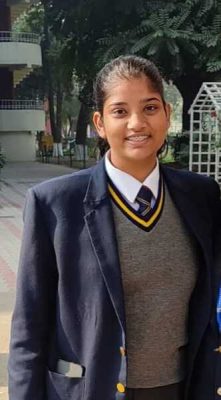 Amanat Kaur - Student of YPS Class XII (Medical) Mohali