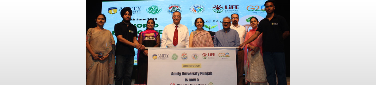 Amity University Mohali Campus is ‘Single Use Plastic Free’