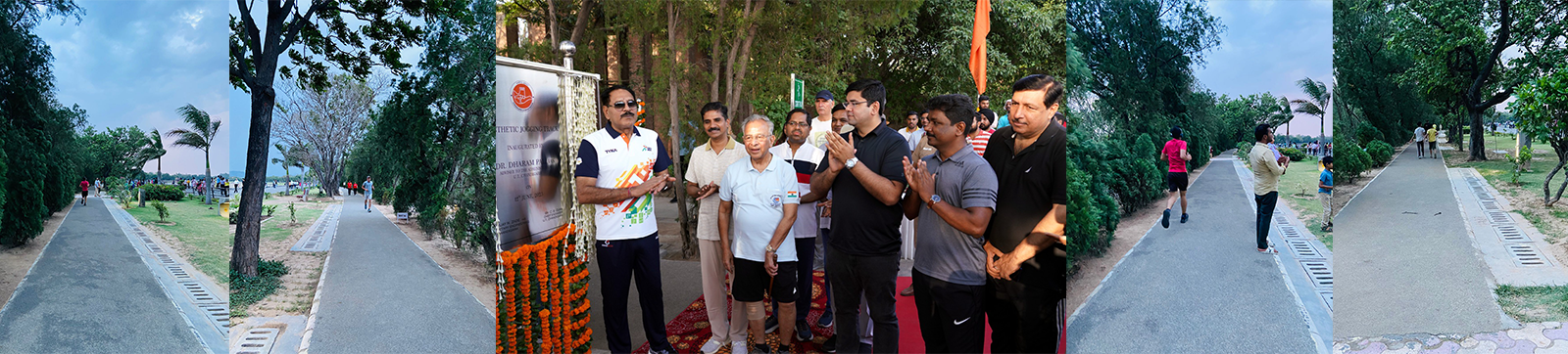 First Synthetic Jogging Track At Chandigarh’s Sukhna Lake Opens for Public