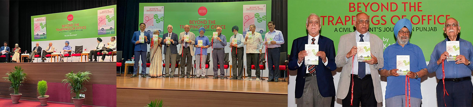 Former Bureaucrat Rajan Kashyap’s Book ‘Beyond the Trappings of Office’ Released