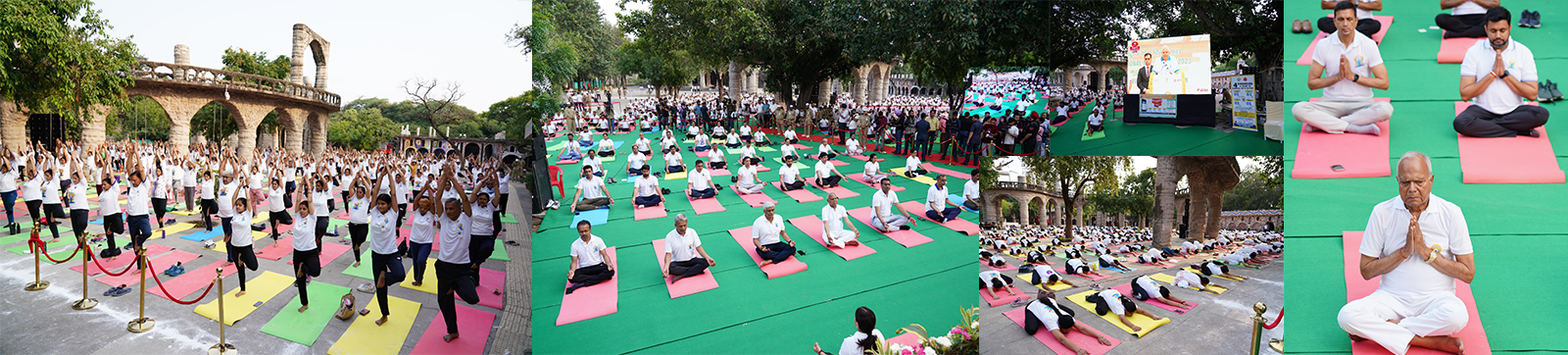 Chandigarh Administration Commemorates Int’l Yoga Day at Rock Garden