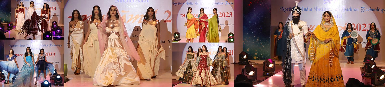 NIIFT Mohali Students Showcase Diverse Theme-based Collections