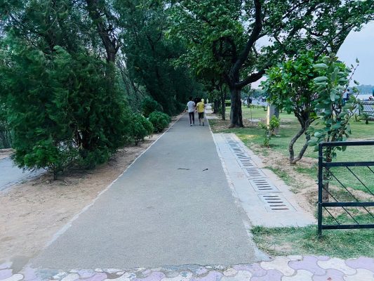 Synthetic Track at sukhna Lake