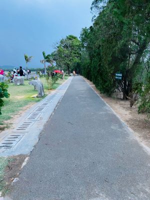 Running track at sukhna lake