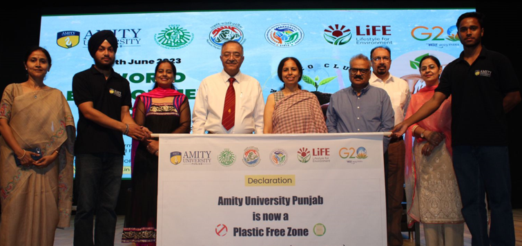 Amity University- ‘single use plastic free' campus 
