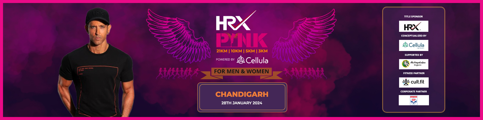 Let’s Make Women’s Health & Safety A Priority With HRX PINK MARATHON CHANDIGARH