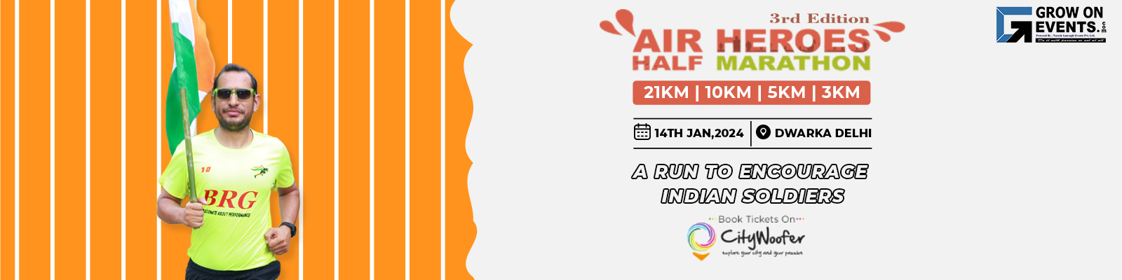 The Air Heroes Half Marathon – Honouring The Brave Sons Of India